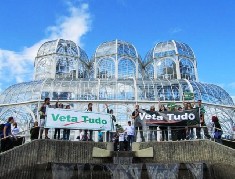 Manifestantes pedem veto de Dilma ao novo Cdigo Florestal